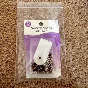 Coats No-Sew Snaps With Tool